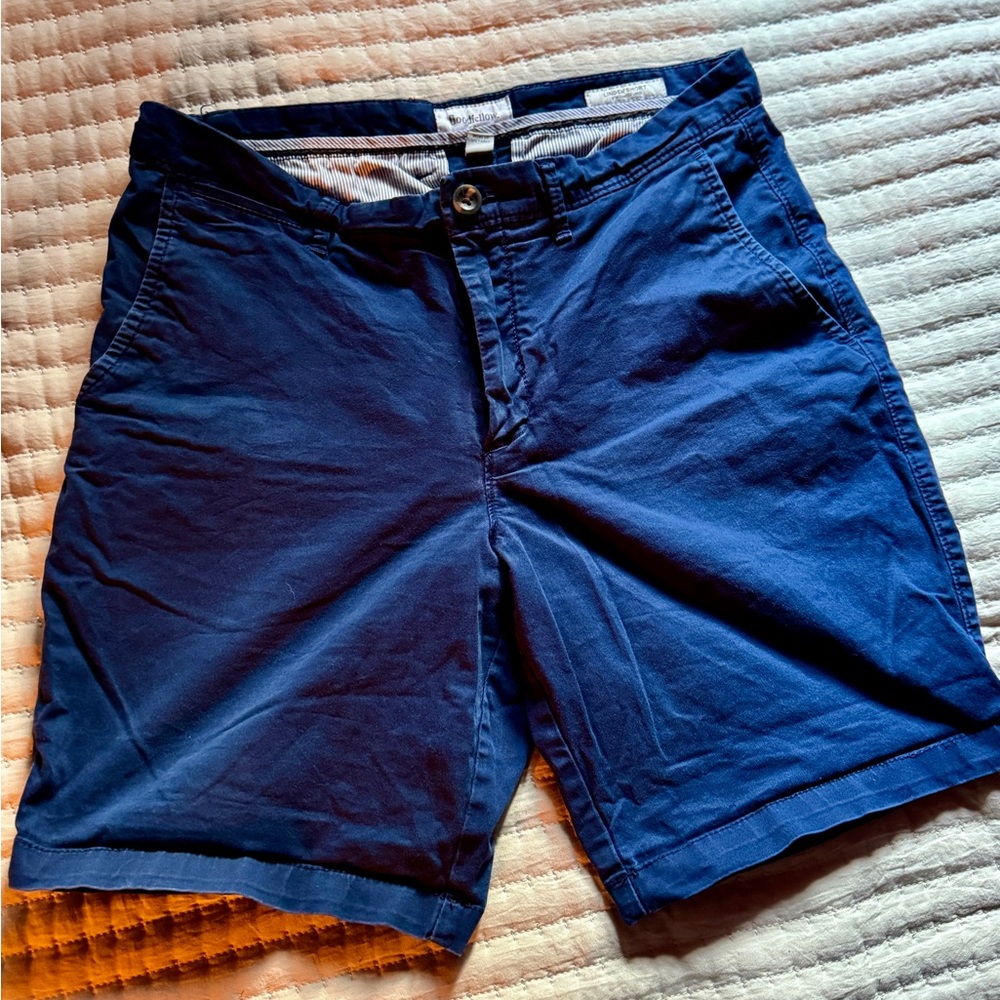 Goodfellow & Co Blue Flat Front Shorts